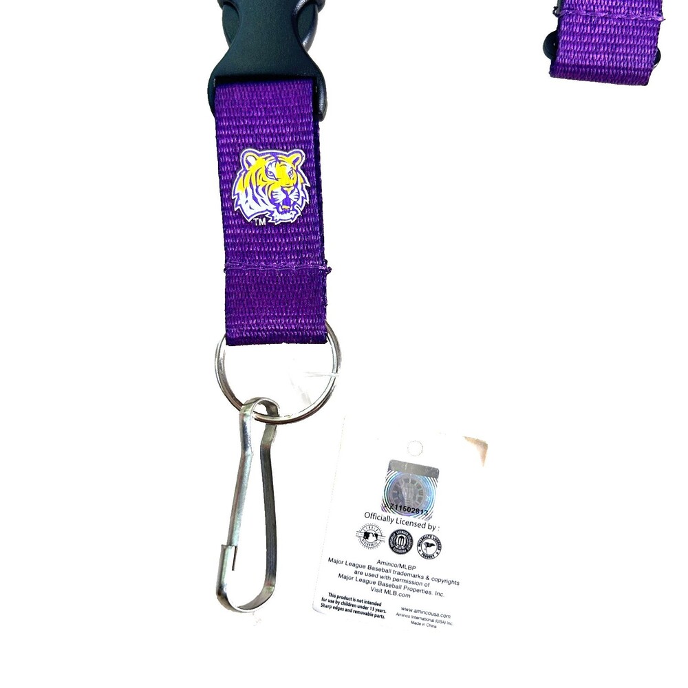 Logo Lanyards LSU Tigers NEW - Ohio Buckeyes Missouri Cleveland Indians - Picture 3 of 6